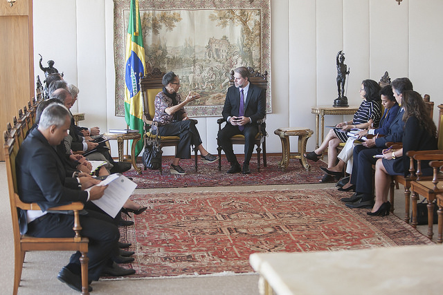 Toffoli recebe delegação da Comissão Interamericana de Direitos Humanos